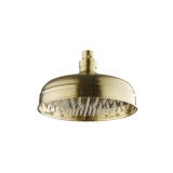 JTP Grosvenor Cross Round Rainfall Shower Head Cut out